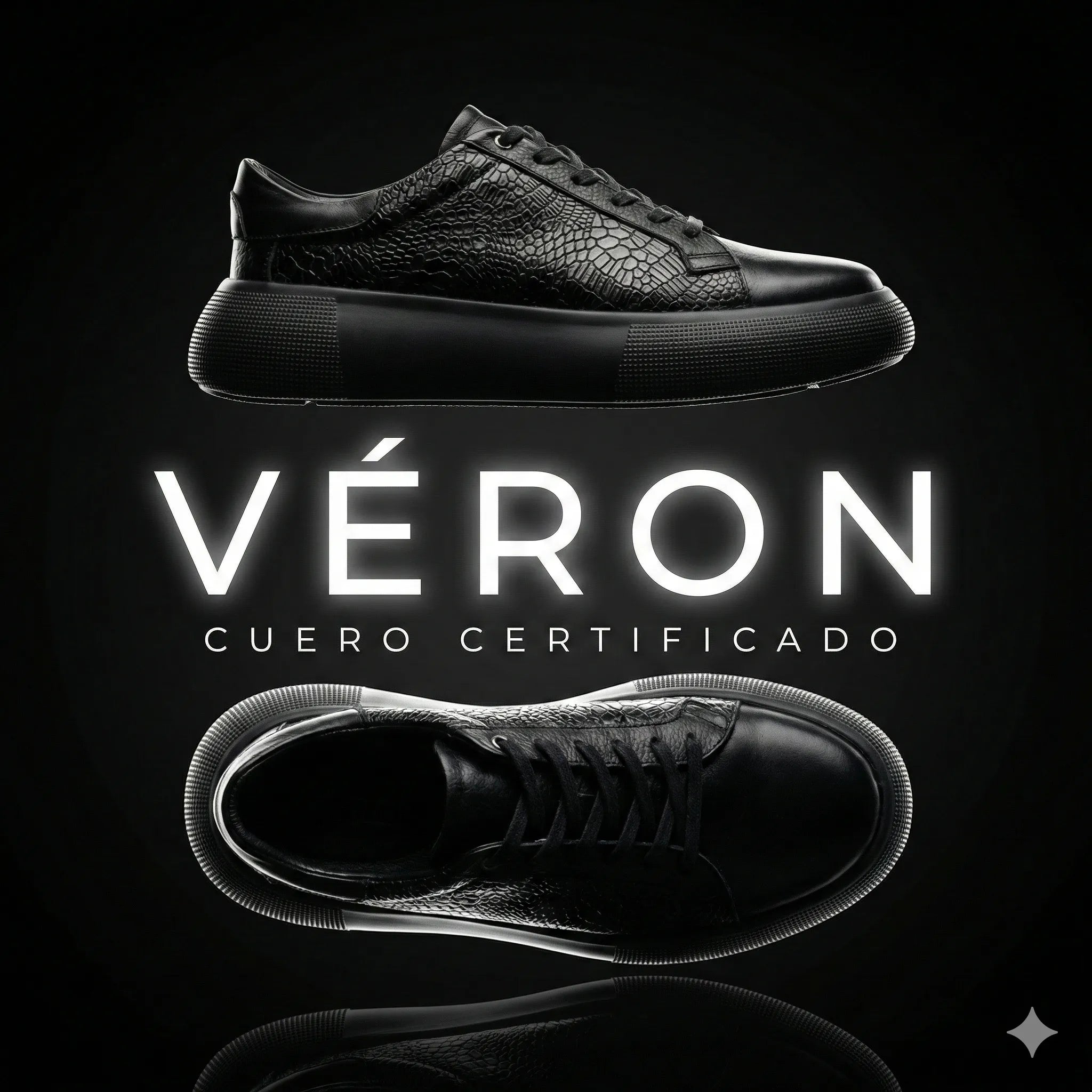 VERON CUERO 100%