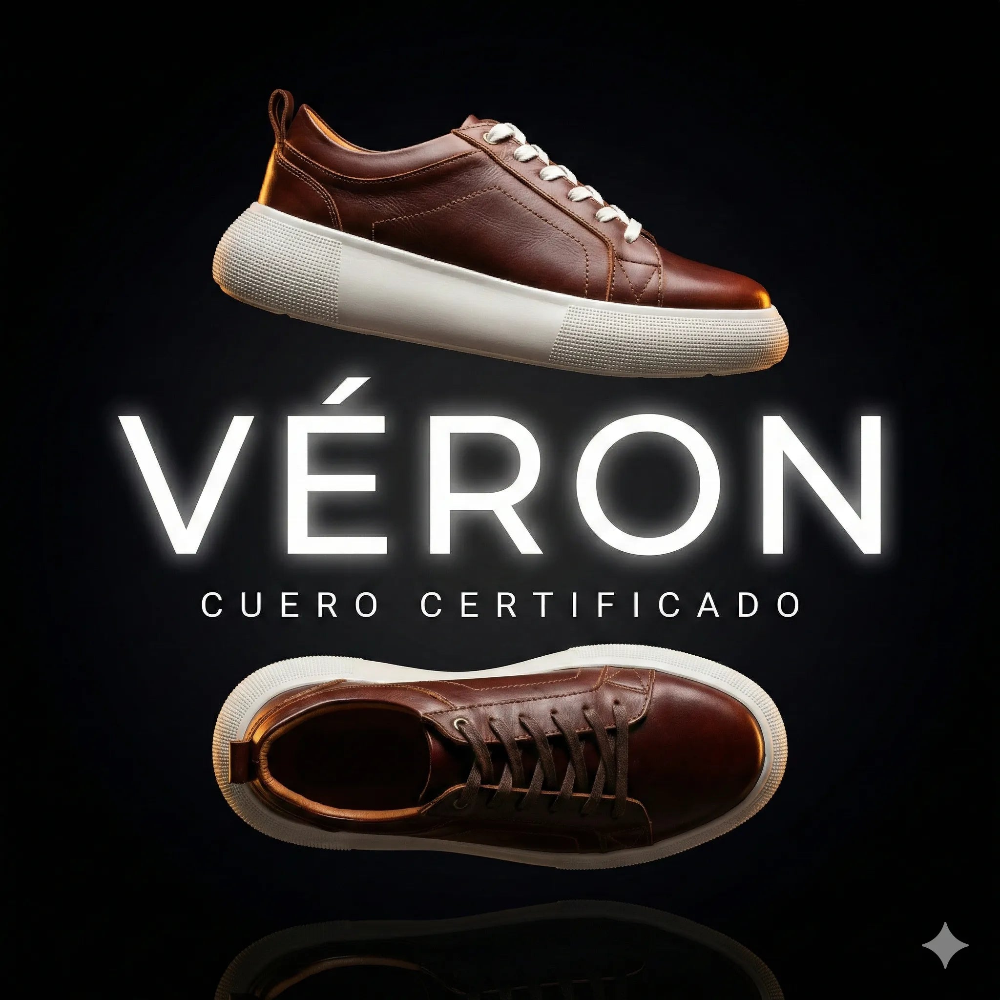 VERON CUERO 100%